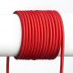 FIT 3x0,75 1fm textil kábel piros  