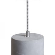 BURTON függő lámpa beton 230V E27 42W
