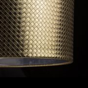 EL DORADO 43 függő lámpa aranysárga krómozott fólia 230V E27 28W