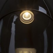 BELLINI M LED függő lámpa fekete füstös üveg 230V LED 5W 30° 3000K