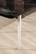 Bendir étkezőasztal, fehér, 132 cm