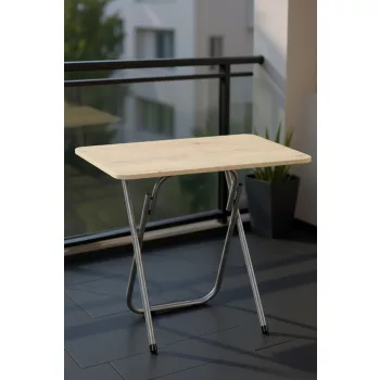 Étkezőasztal, tölgy, 90 cm – TR366SLV1131