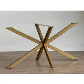Ahtapot étkezőasztal, arany, 150 cm