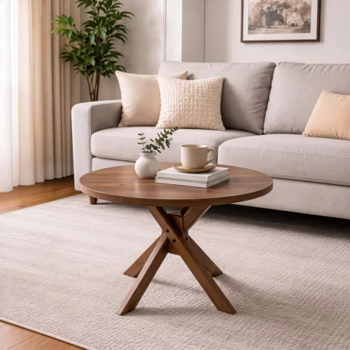Oscar étkezőasztal, dió, 130 cm