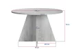 Virella étkezőasztal, 120 cm – TR746NRD1106