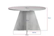 Virella étkezőasztal, 120 cm – TR746NRD1112