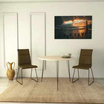 Sandalf étkezőasztal, tölgy, 90 x 75 x 90 cm