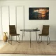 Sandalf étkezőasztal, laminált bútorlap, 90 x 75 x 90 cm – Sandalf - Royal