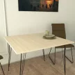 Sandalf Square étkezőasztal, tölgy, 90 x 75 x 90 cm