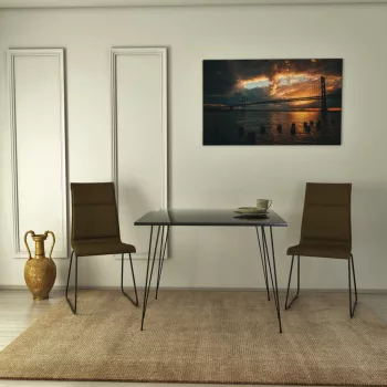   Sandalf Square étkezőasztal, laminált bútorlap, 90 x 75 x 90 cm – Sandalf Square - Royal