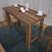 Barra étkezőasztal, dió, 120 cm
