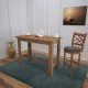 Barra étkezőasztal, kaukázusi tölgy, 120 cm