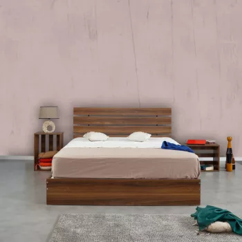 Fuga ágykeret, dió, 165 x 100 x 205 cm