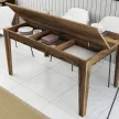 Milan étkezőasztal, dió, 145 cm
