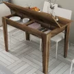 Kiev étkezőasztal, dió, 110 cm