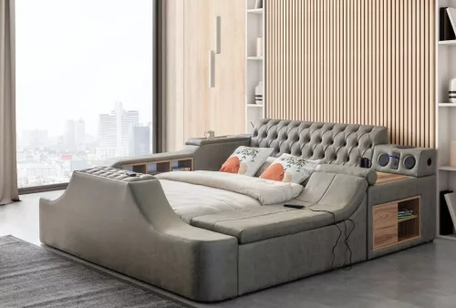 Dorwatch Smart ágykeret, barna, 250 x 100 x 290 cm