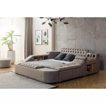 Dorwell Smart ágykeret, barna, 250 x 100 x 290 cm