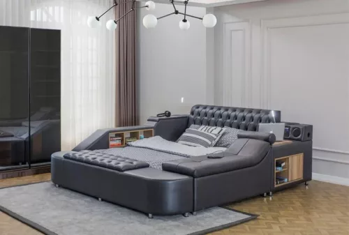 Dorwell Smart ágykeret, antracit, 250 x 100 x 290 cm