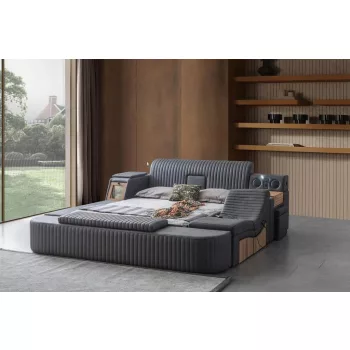 Sunline Smart ágykeret, antracit, 250 x 100 x 290 cm