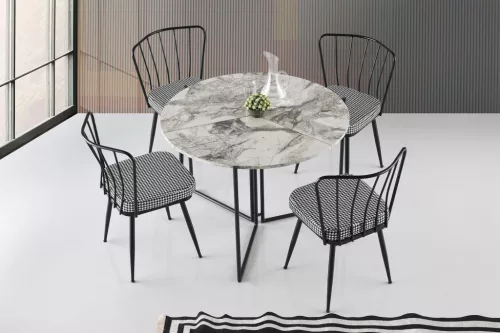 Yaprak étkezőasztal, 100 cm – TR974NMB1518