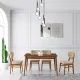 Lotus étkezőasztal, 130 x 75 x 80 cm – Lotus - 1123