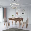 Mira étkezőasztal, laminált bútorlap, 130 x 75 x 80 cm – Mira - 1222