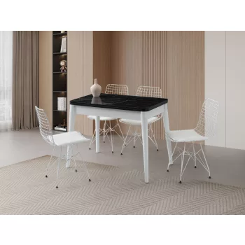 Dolunay étkezőasztal, 100 cm – TR974NMB2253