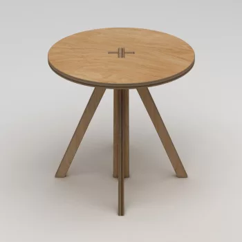 Tripus étkezőasztal, 75 cm
