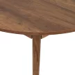 Viona étkezőasztal, barokk dió, 100 cm