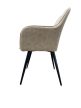 Dining Chair Treviso Vintage Beige Fabric