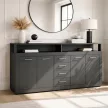 BLAGO komód 190 cm, antracit