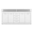 BLAGO komód 190 cm, fehér