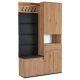 MODENA Hallway Furniture Set 120 cm Artisan Oak/Graphite