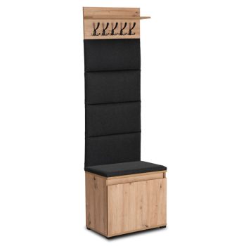   Predsieňový nábytok set 60 cm dub artisan/grafit – MODENA