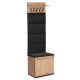 MODENA Hallway Furniture Set 60 cm Artisan Oak/Graphite