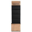 Predsieňový nábytok set 60 cm dub artisan/grafit – MODENA