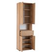 MODENA Hallway Furniture Set 120 cm Artisan Oak/Graphite