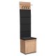 PARMA Hallway Furniture Set 50 cm Artisan Oak/Graphite