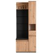 PARMA Hallway Furniture Set 80 cm Artisan Oak/Graphite