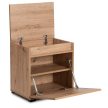 PARMA Hallway Furniture Set 80 cm Artisan Oak/Graphite