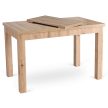 Kihúzható étkezőasztal 120–160 cm méretben, artisan tölgy színben SKUBI
