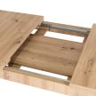 Kihúzható étkezőasztal 120–160 cm méretben, artisan tölgy színben SKUBI