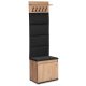 VENORNA Hallway Furniture Set 60 cm Artisan Oak/Graphite