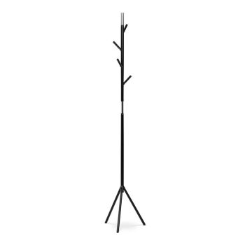 Fekete Fém Ruhafogas. 80001-01 BK