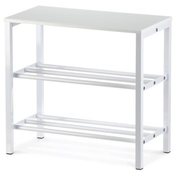 Fehér Fém Cipős Szekrény. 83168-42 WT