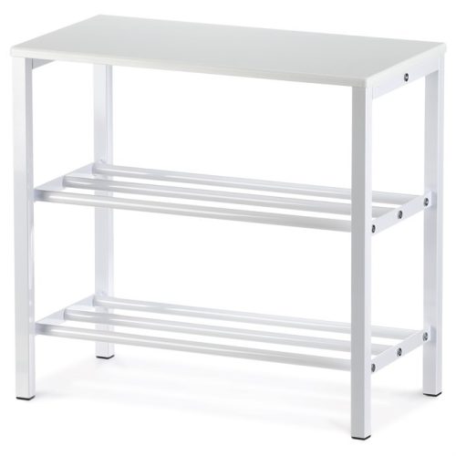 Fehér Fém Cipős Szekrény. 83168-42 WT