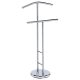 Fényes króm szobainas, 104 cm magas, 5 kg teherbírással – 83989