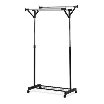 Fekete Fém Ruhafogas. 84521 BK