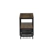 Shoe cabinet ABO-W2124 brown MDF