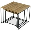 Coffee table AF-3008 60x60 cm wild oak MDF